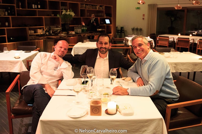 Alentejo Wine Travel Guide - L'AND Restaurant - Chef Miguel Laffan, Nelson Carvalheiro and GM Mario Stromp