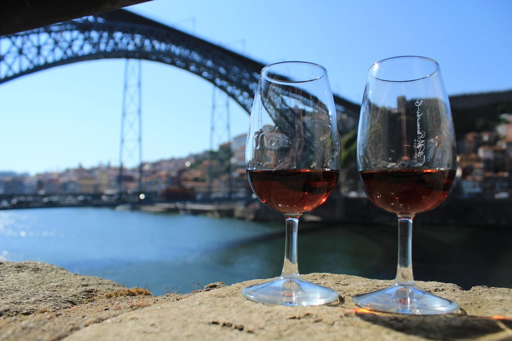 Port Wine - Douro River - Dom Luís I Bridge
