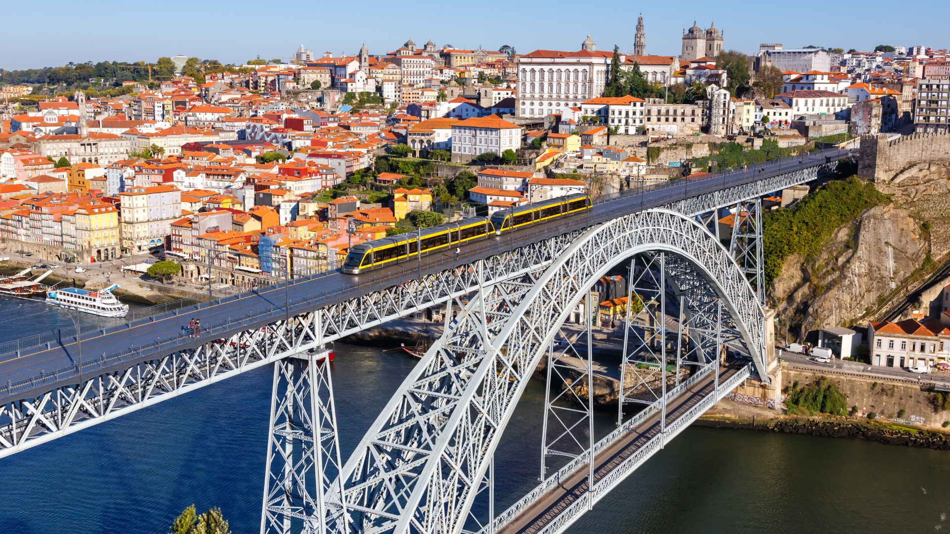 Historic Centre of Porto, Luiz I Bridge, and Monastery of Serra do Pilar