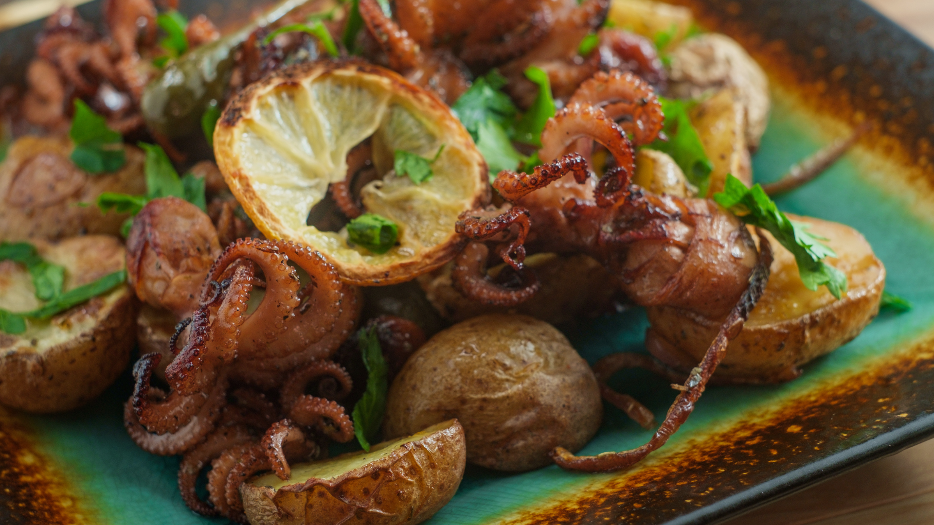 Lagareiro-style Octopus