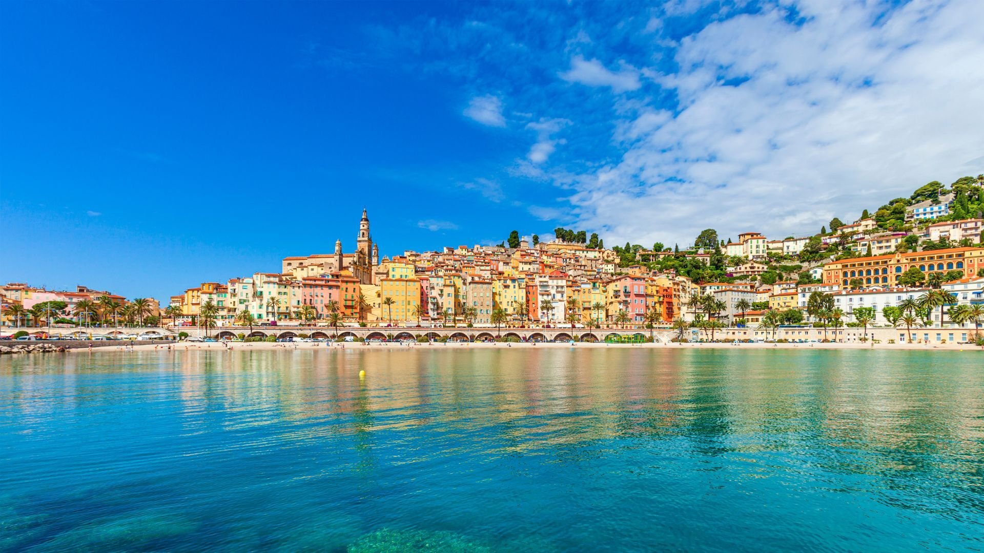 Menton, French Riviera, France