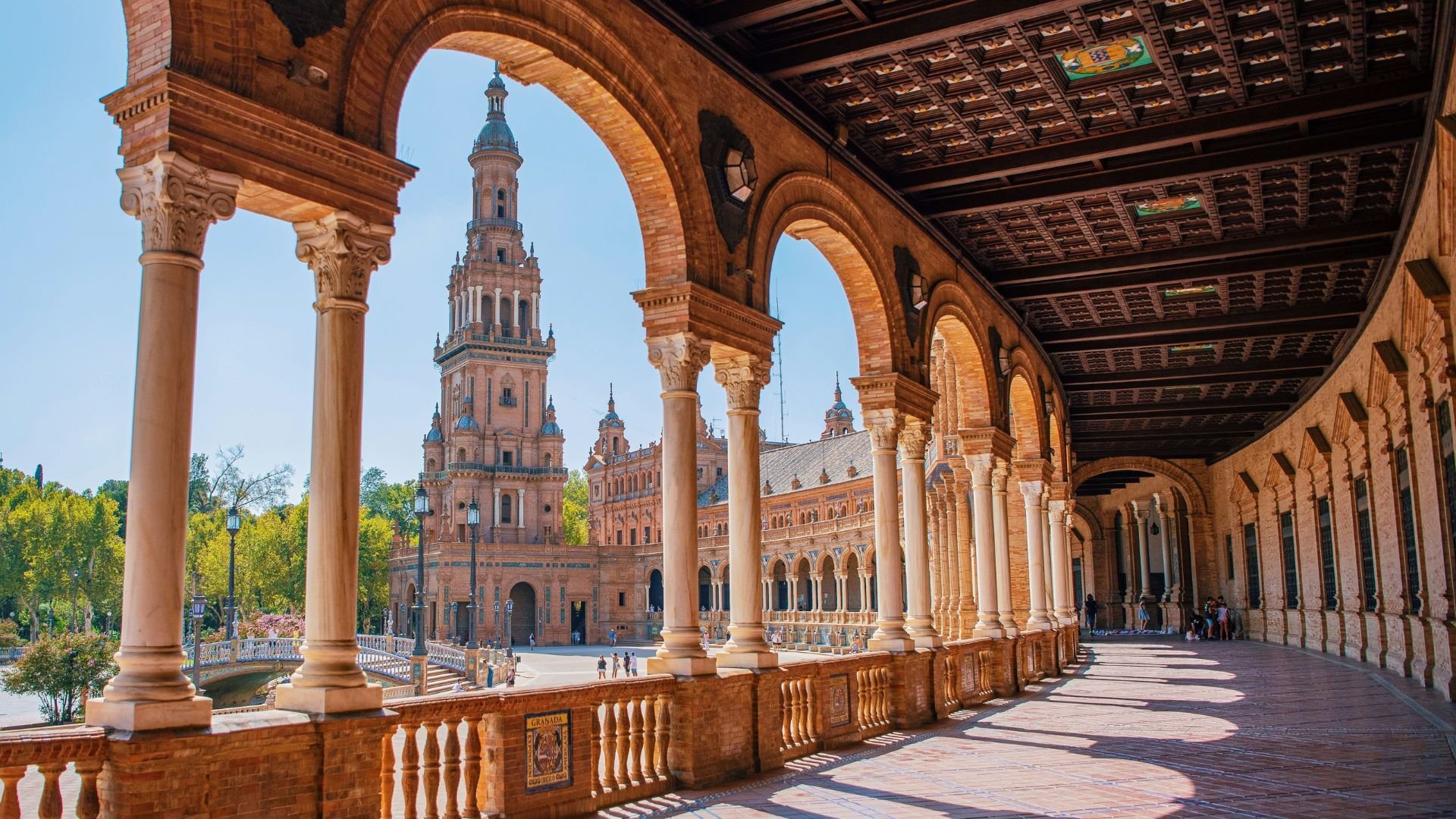 Plaza de España, Seville, Spain