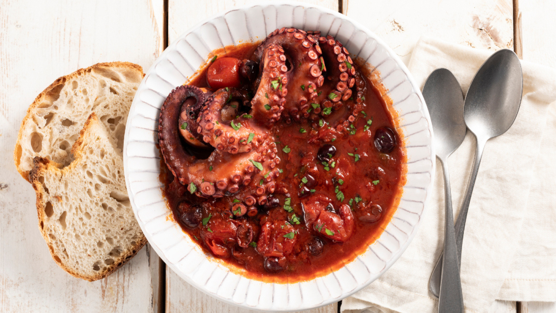 Stewed octopus