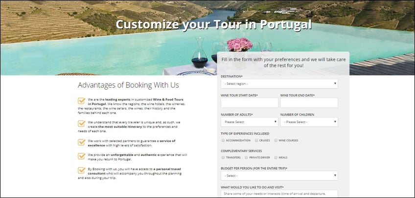 Custom Tour Portugal; Package Tours Portugal