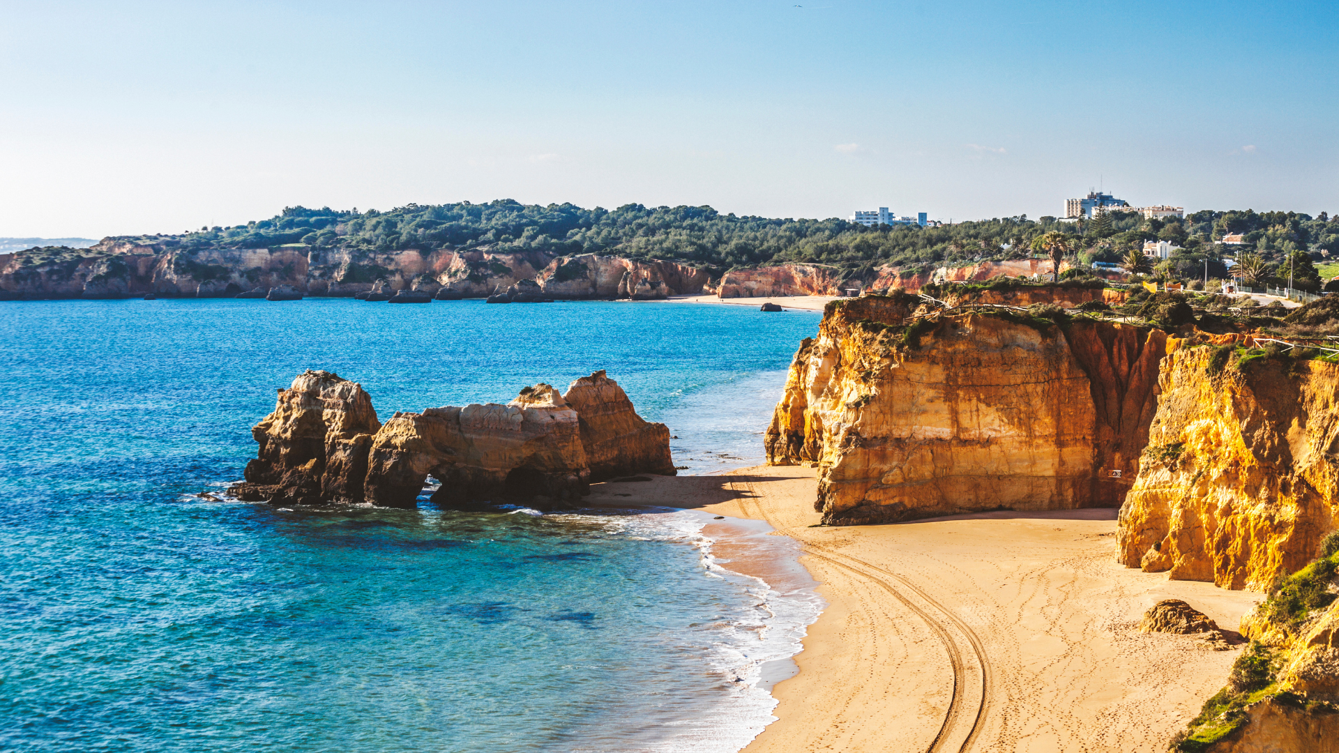 Beach in Algarve Portugal