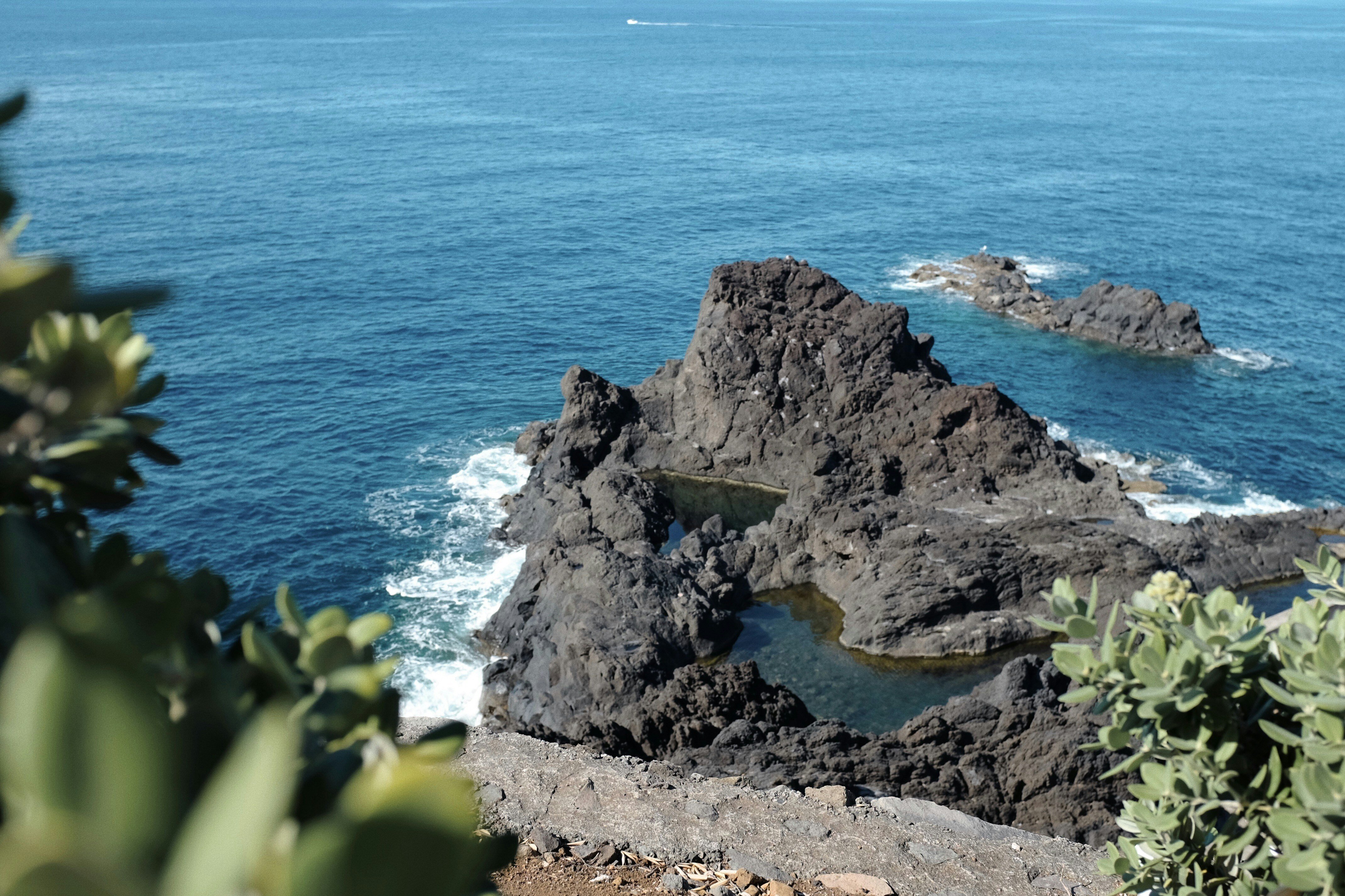 Seixal Natural Pools: Hidden natural pools in Seixal, Madeira, surrounded by black sand beaches and dramatic cliffs.