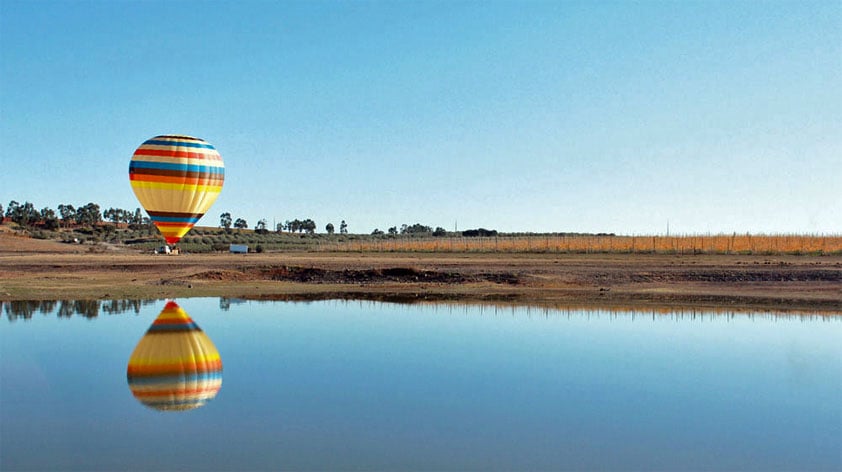 Balloon Ride at Vila Gale Country Club Wine Estate