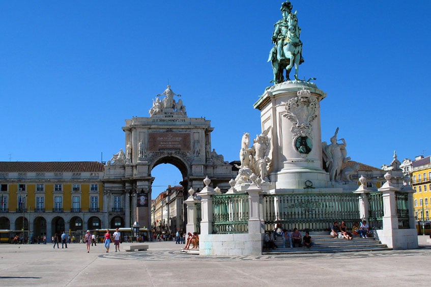 Tours in Lisbon - Praça do Comércio