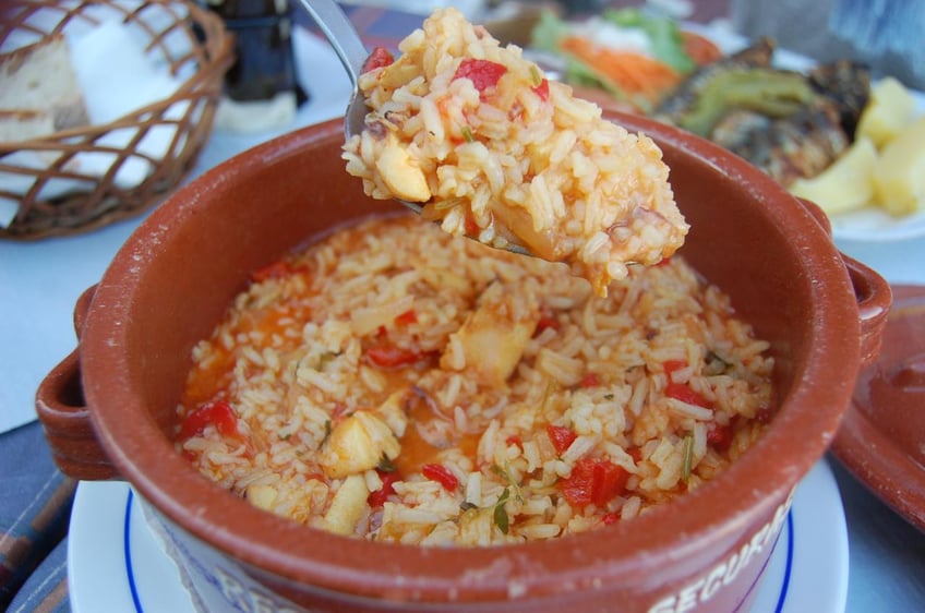 Octopus Rice - Porto Traditional Dish