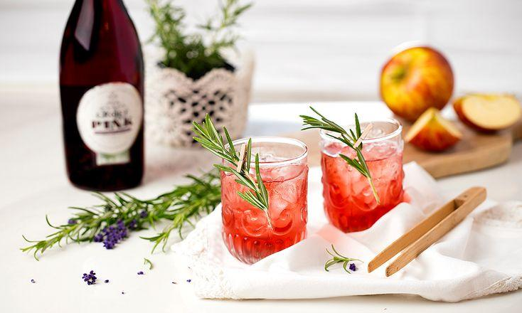 pink croft cocktail_rosemary