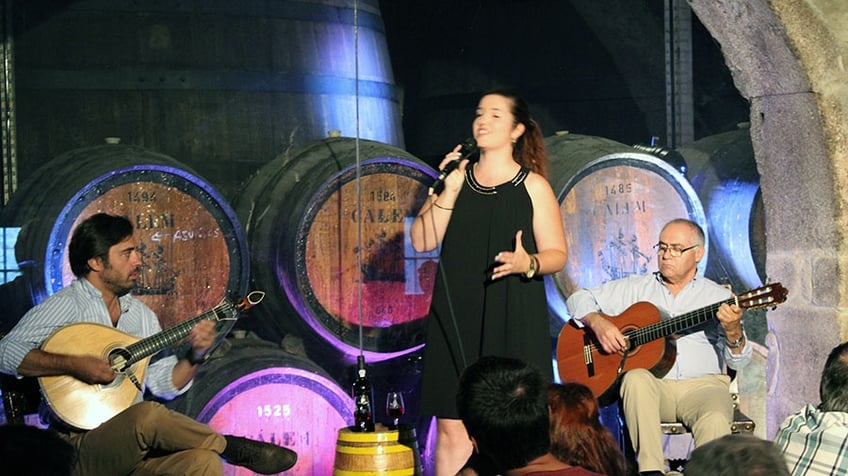 Fado at Calem Port Wine Cellar