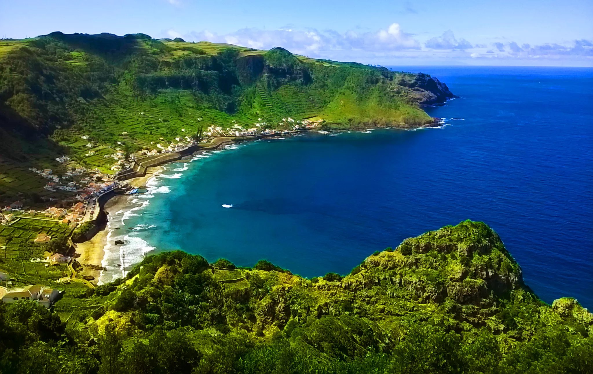 São Lourenço Bay, Santa Maria Island, Azores