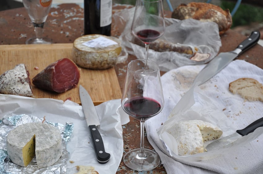 Wine and Cheese Picnic