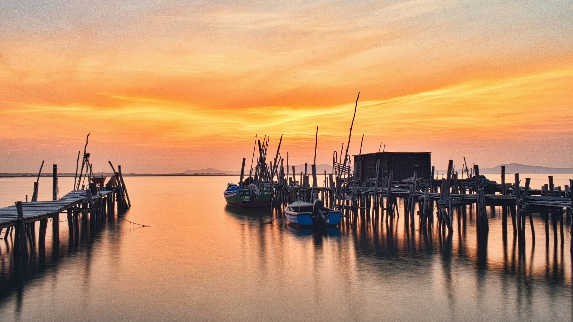 Wooden Old Piers, Comporta Portugal