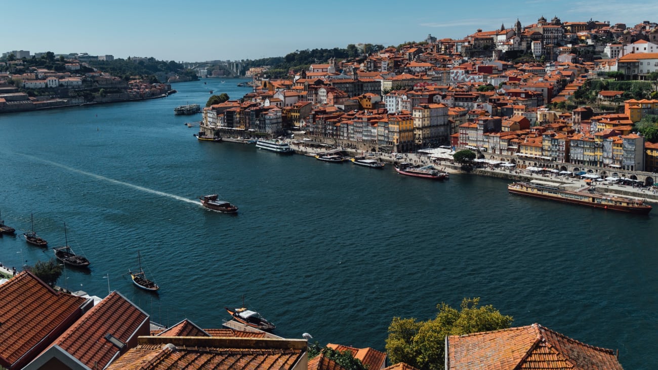 Douro river in a cruise